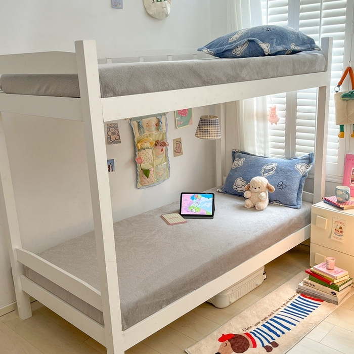 91家纺网 家纺一手货源 找家纺 （总）川悦生活 2025新款雪花绒宿舍单床笠