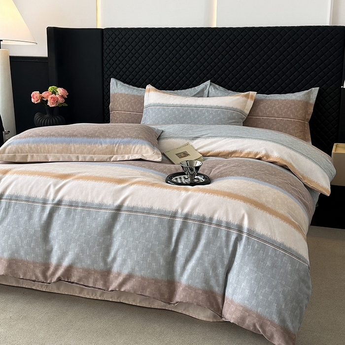 91家纺网 家纺一手货源 找家纺 棉生活家纺 2025新款铂金全棉纯棉磨毛四件套 舞动青春