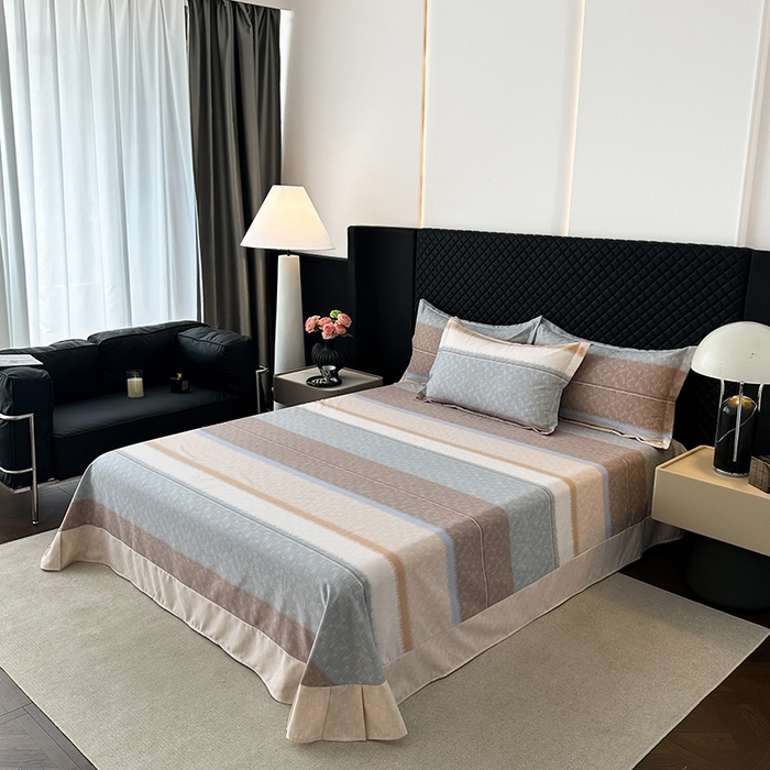 91家纺网 家纺一手货源 找家纺 棉生活家纺 2025新款铂金全棉纯棉磨毛四件套 舞动青春