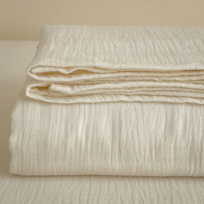 91家纺网 家纺一手货源 找家纺 （总）席世家 2025新款皱皱纱单品床单单件床单