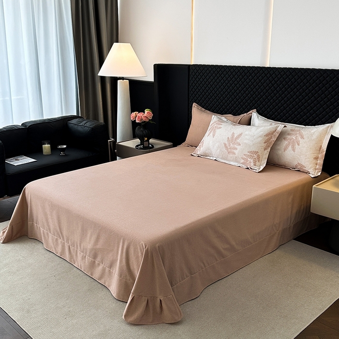 91家纺网 家纺一手货源 找家纺 棉生活家纺 2025新款铂金全棉纯棉磨毛四件套 羽林