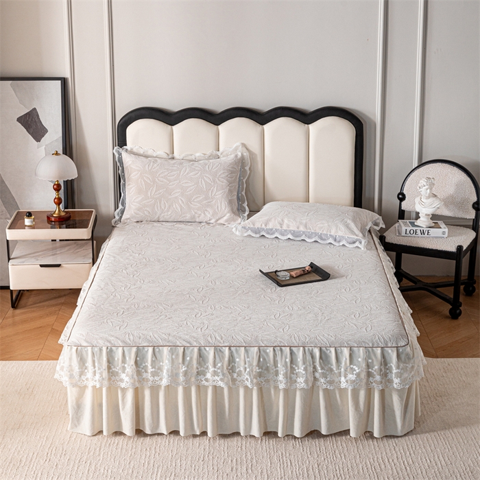 91家纺网 家纺一手货源 找家纺 （总）手艺人家纺 2025新款雪尼尔床裙床笠