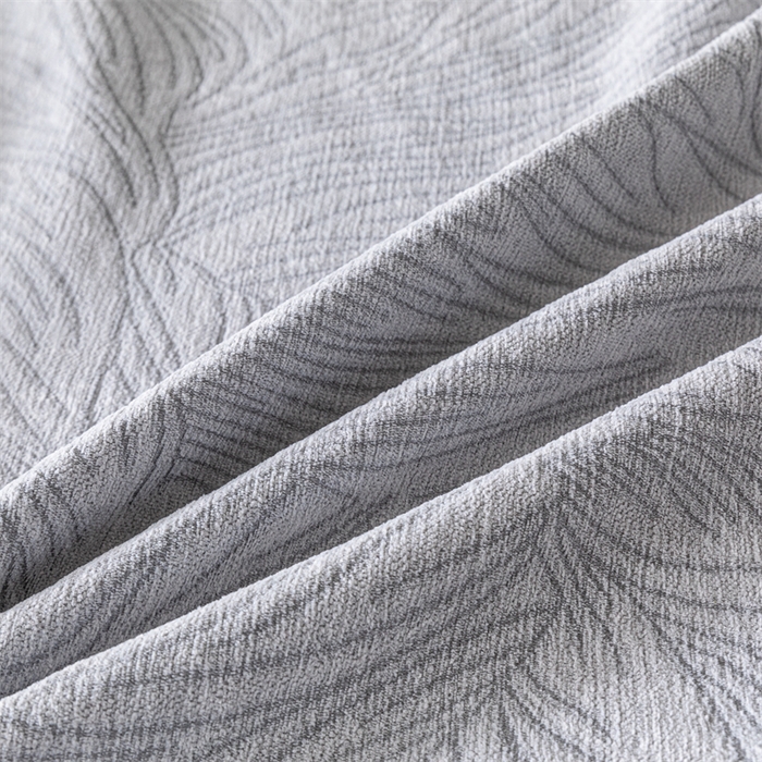 91家纺网 家纺一手货源 找家纺 手艺人家纺 2025新款雪尼尔床裙床笠 X03-灰