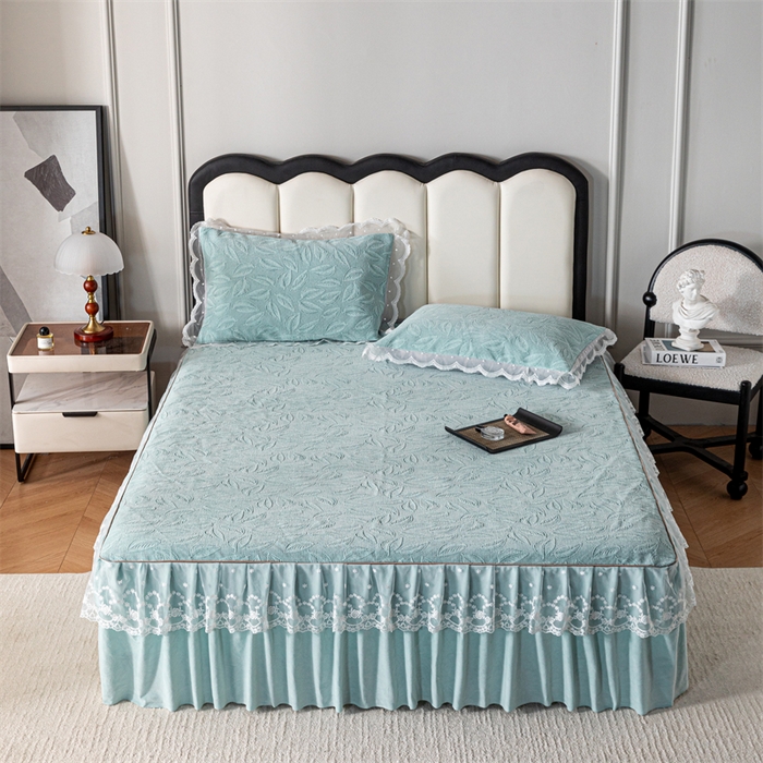 91家纺网 家纺一手货源 找家纺 （总）手艺人家纺 2025新款雪尼尔床裙床笠