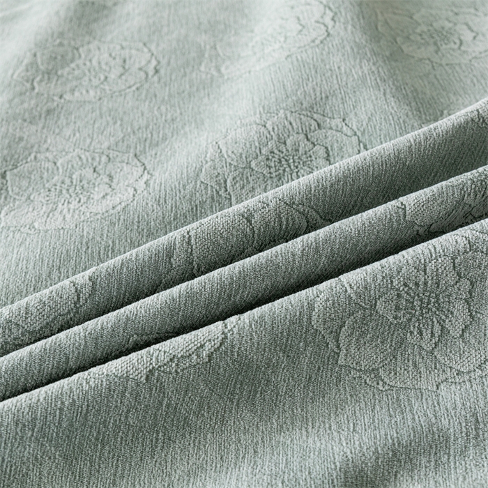 91家纺网 家纺一手货源 找家纺 手艺人家纺 2025新款雪尼尔床裙床笠 X05-绿