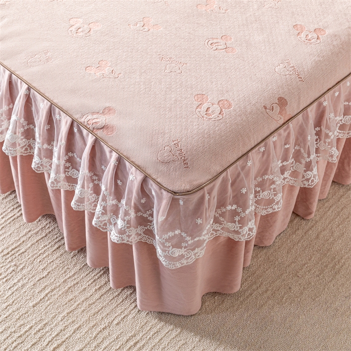 91家纺网 家纺一手货源 找家纺 （总）手艺人家纺 2025新款雪尼尔床裙床笠