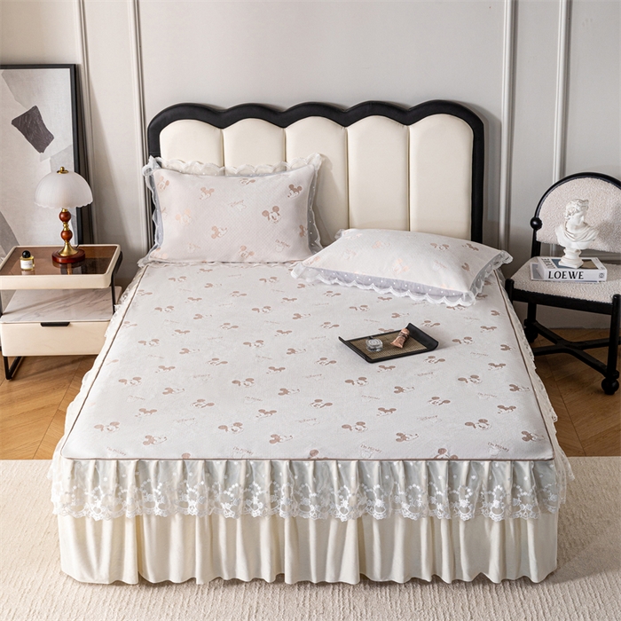 91家纺网 家纺一手货源 找家纺 （总）手艺人家纺 2025新款雪尼尔床裙床笠