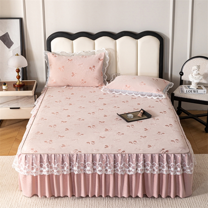 （总）手艺人家纺 2025新款雪尼尔床裙床笠