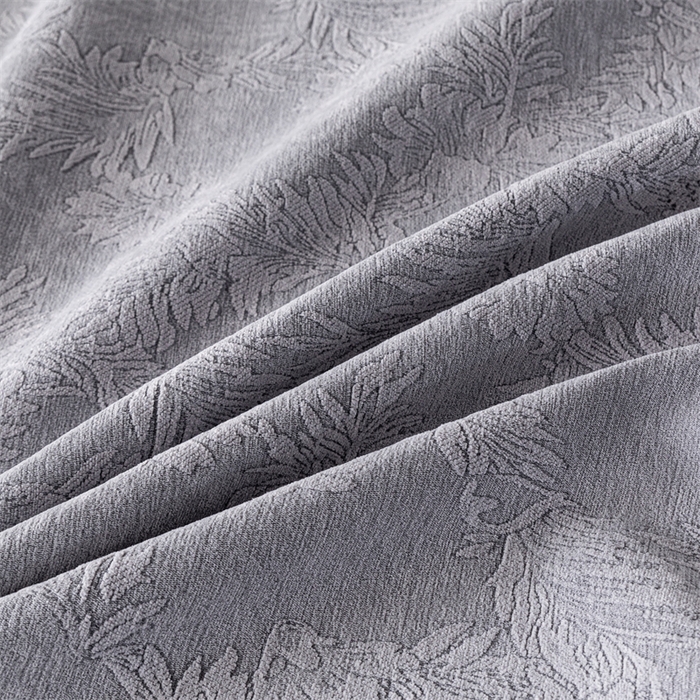 91家纺网 家纺一手货源 找家纺 手艺人家纺 2025新款雪尼尔床裙床笠 X02-灰