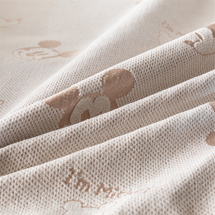 91家纺网 家纺一手货源 找家纺 手艺人家纺 2025新款雪尼尔床裙床笠 X01-米