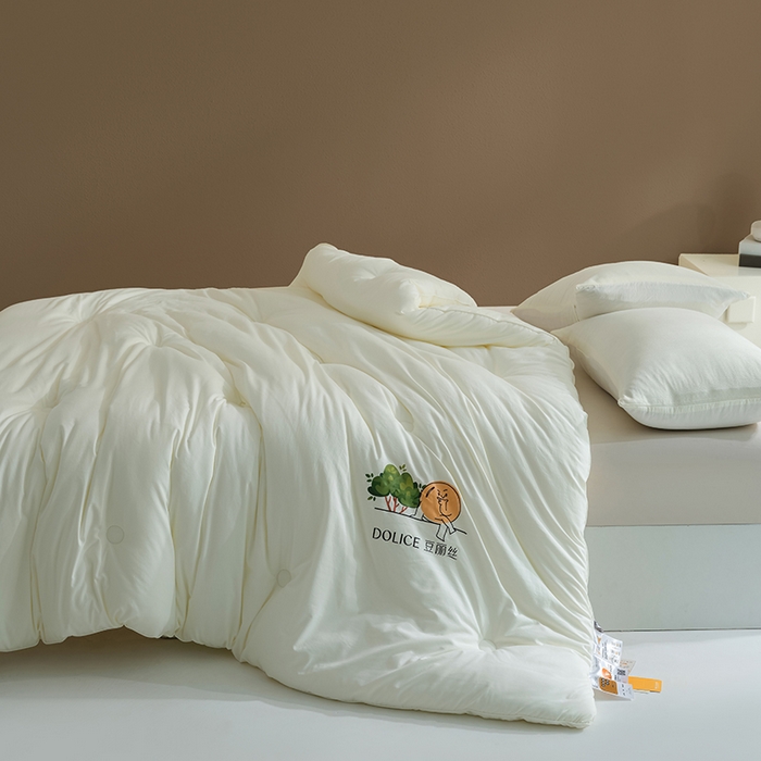 91家纺网 家纺一手货源 找家纺 （总）苏秦家纺 2025新款豆丽丝暖芯植物大豆被被子被芯