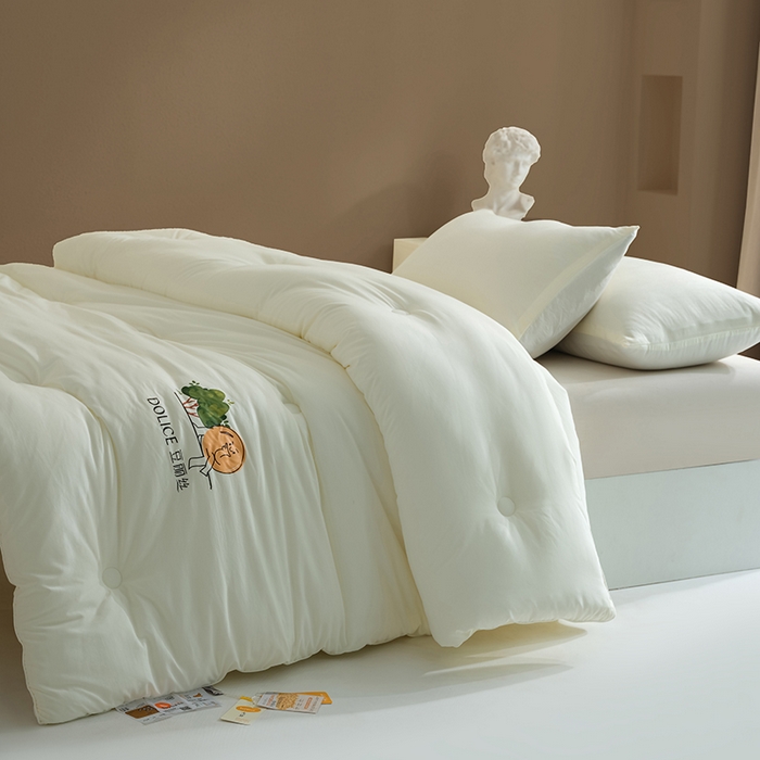 91家纺网 家纺一手货源 找家纺 （总）苏秦家纺 2025新款豆丽丝暖芯植物大豆被被子被芯