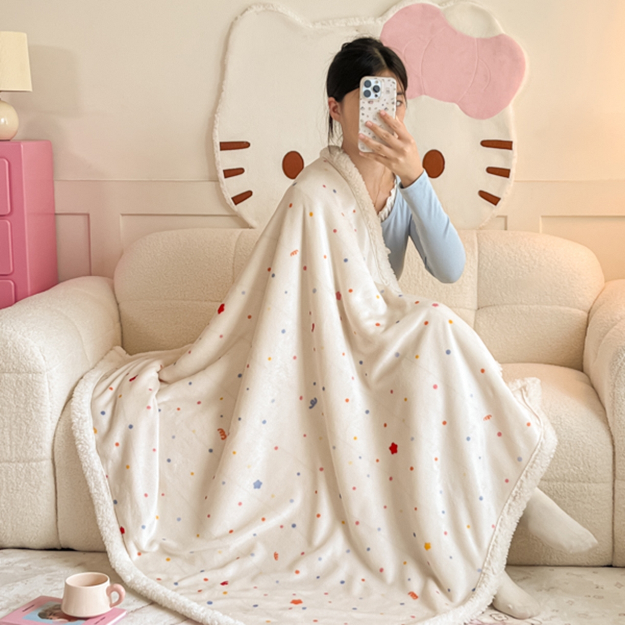 91家纺网 家纺一手货源 找家纺 （总）川悦生活 2025新款牛奶绒羊羔绒毯子毛毯