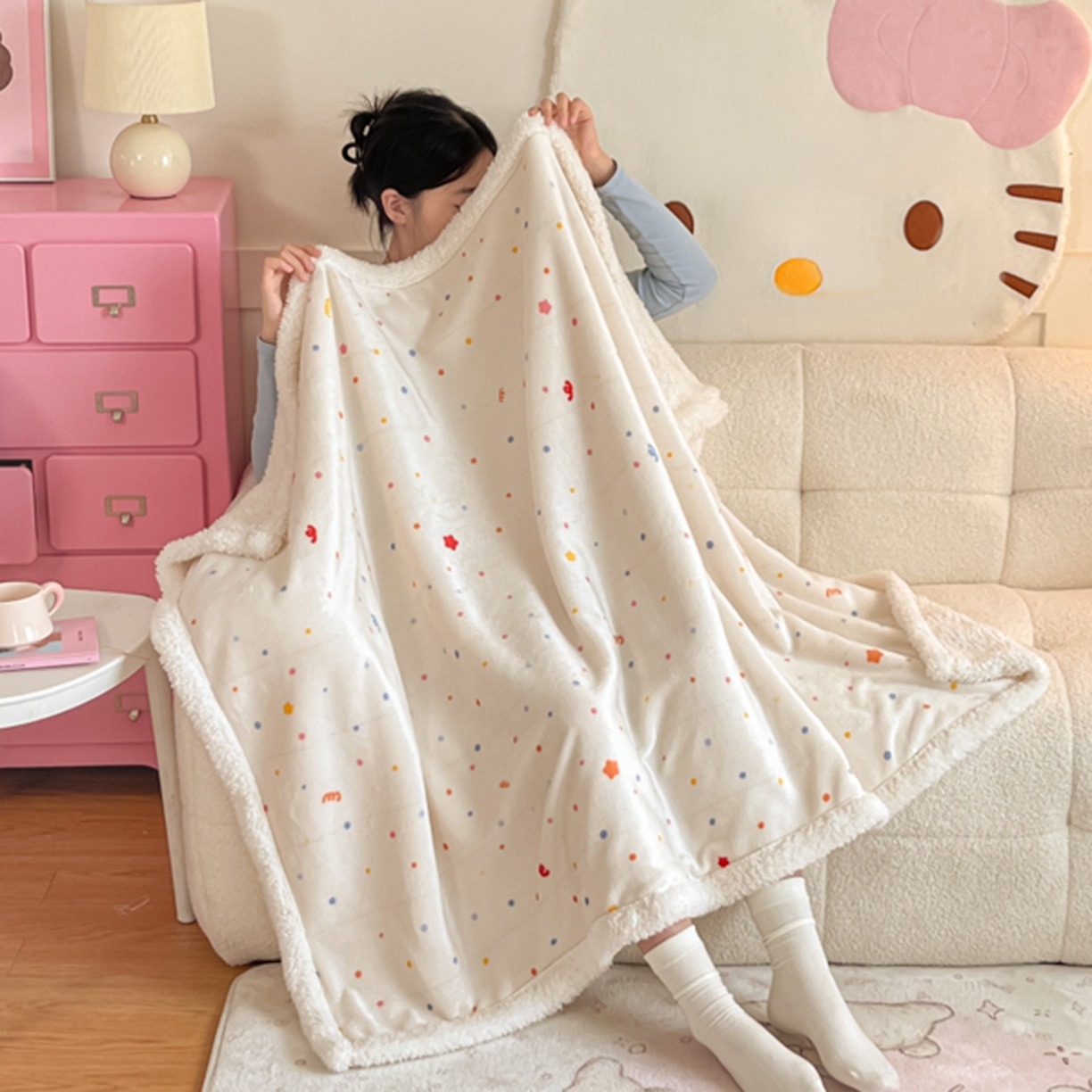 91家纺网 家纺一手货源 找家纺 （总）川悦生活 2025新款牛奶绒羊羔绒毯子毛毯