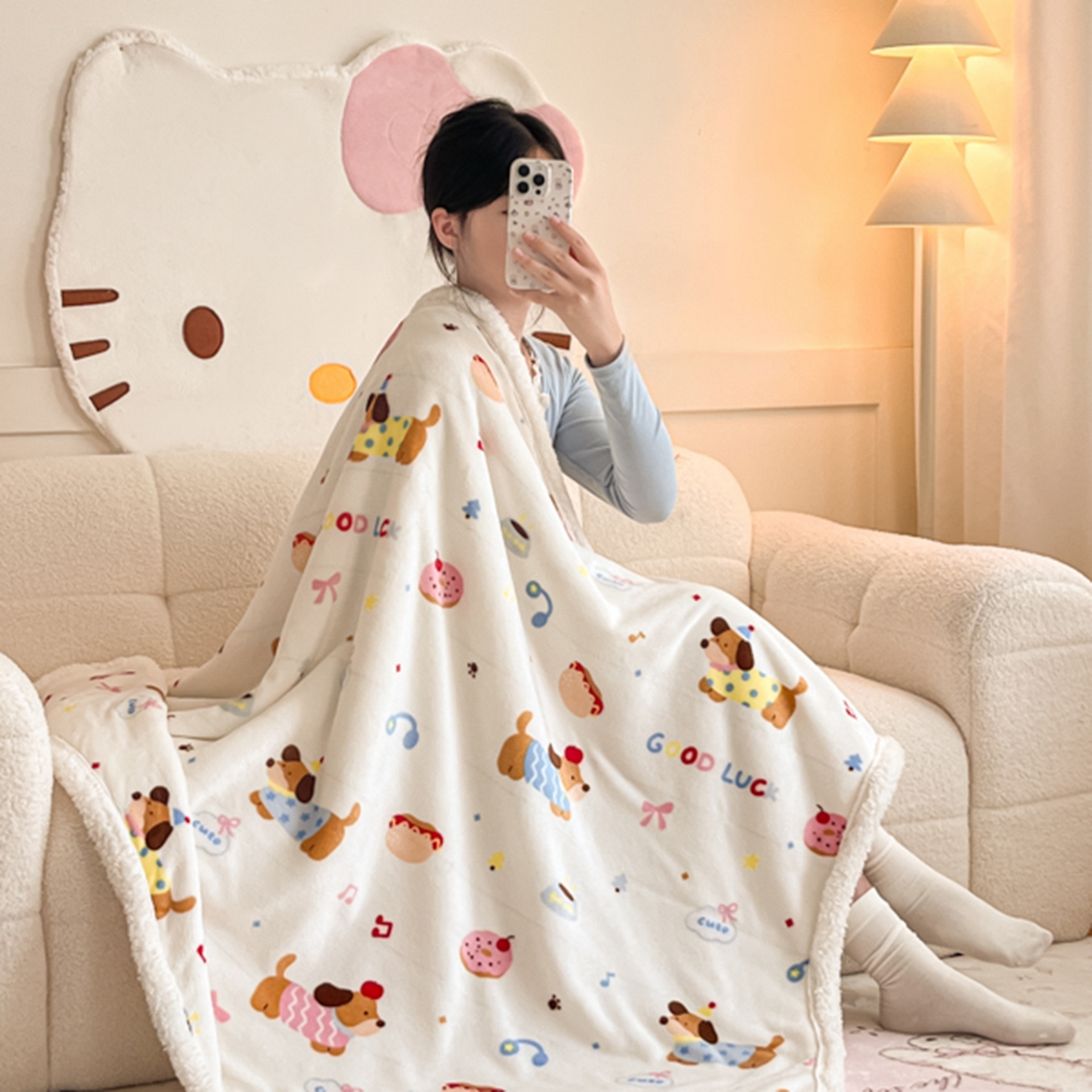 91家纺网 家纺一手货源 找家纺 （总）川悦生活 2025新款牛奶绒羊羔绒毯子毛毯