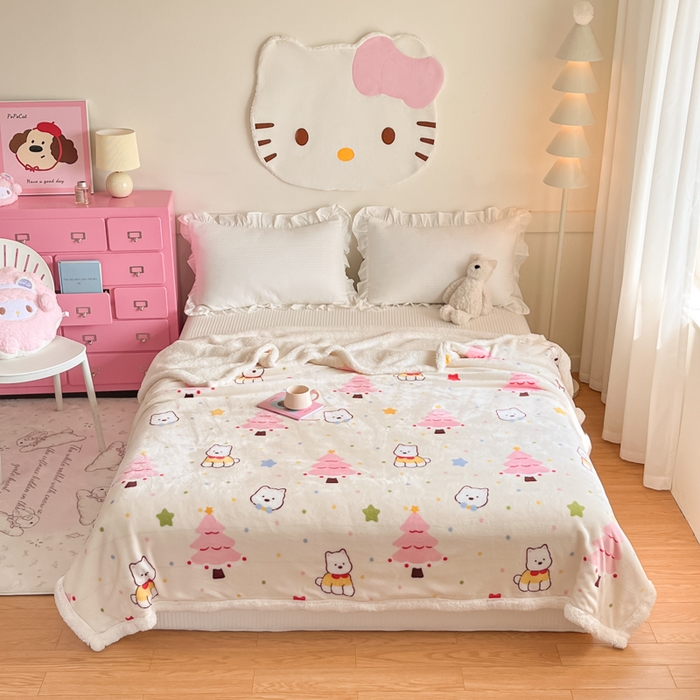 91家纺网 家纺一手货源 找家纺 （总）川悦生活 2025新款牛奶绒羊羔绒毯子毛毯