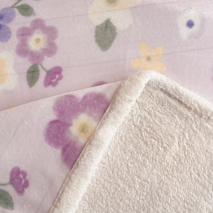 91家纺网 家纺一手货源 找家纺 川悦生活 2025新款牛奶绒羊羔绒毯子毛毯 毛毯莉莉柒缇