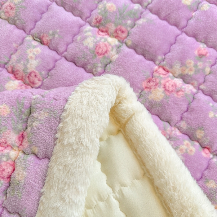 91家纺网 家纺一手货源 找家纺 韩巢家纺 2025款秋冬季上下铺牛奶绒床垫床护垫学生床褥子宿舍寝室床褥铺底 暖绒-罗兰雨