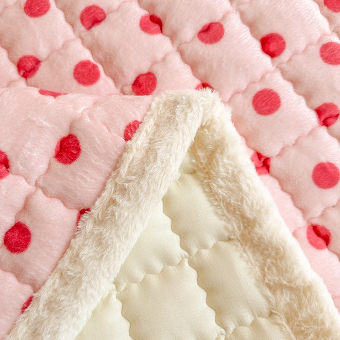 91家纺网 家纺一手货源 找家纺 韩巢家纺 2025款秋冬季上下铺牛奶绒床垫床护垫学生床褥子宿舍寝室床褥铺底 暖绒-粉珍珠