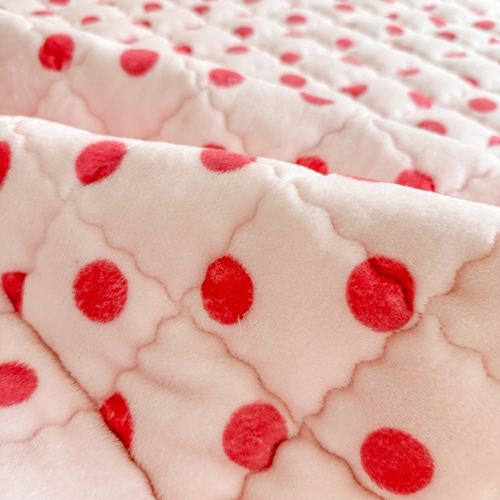 91家纺网 家纺一手货源 找家纺 韩巢家纺 2025款秋冬季上下铺牛奶绒床垫床护垫学生床褥子宿舍寝室床褥铺底 暖绒-粉珍珠