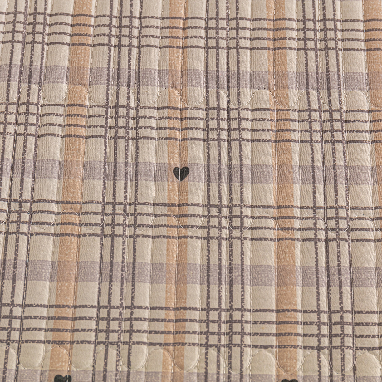 91家纺网 家纺一手货源 找家纺 恒尚居 2025新款A版全棉B版牛奶绒夹棉床褥垫A类四季可用学生床垫-秋冬款三件套系列三 简格调【A纯棉-B牛奶绒】