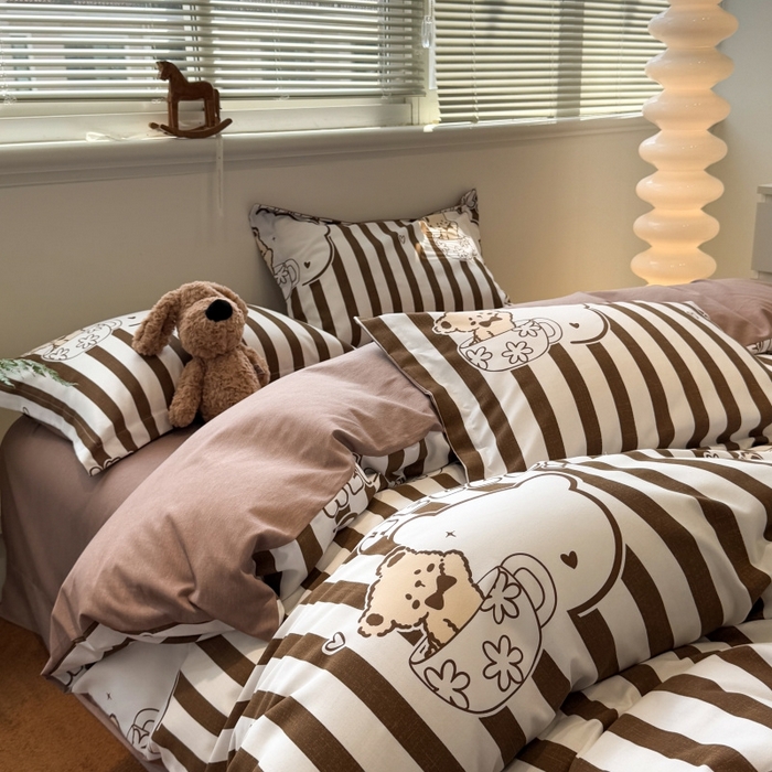 91家纺网 家纺一手货源 找家纺 （总）棉生活家纺 2025新款铂金磨毛单被套 被套单件-第二批