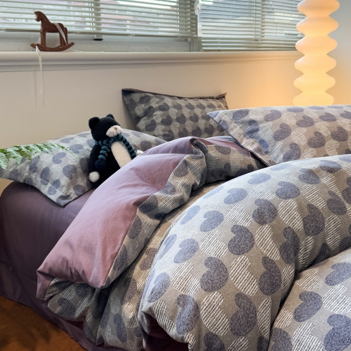 91家纺网 家纺一手货源 找家纺 （总）棉生活家纺 2025新款铂金磨毛单被套 被套单件-第二批