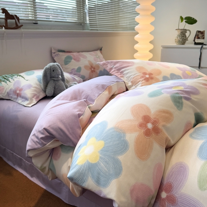 91家纺网 家纺一手货源 找家纺 （总）棉生活家纺 2025新款铂金磨毛单被套 被套单件-第二批