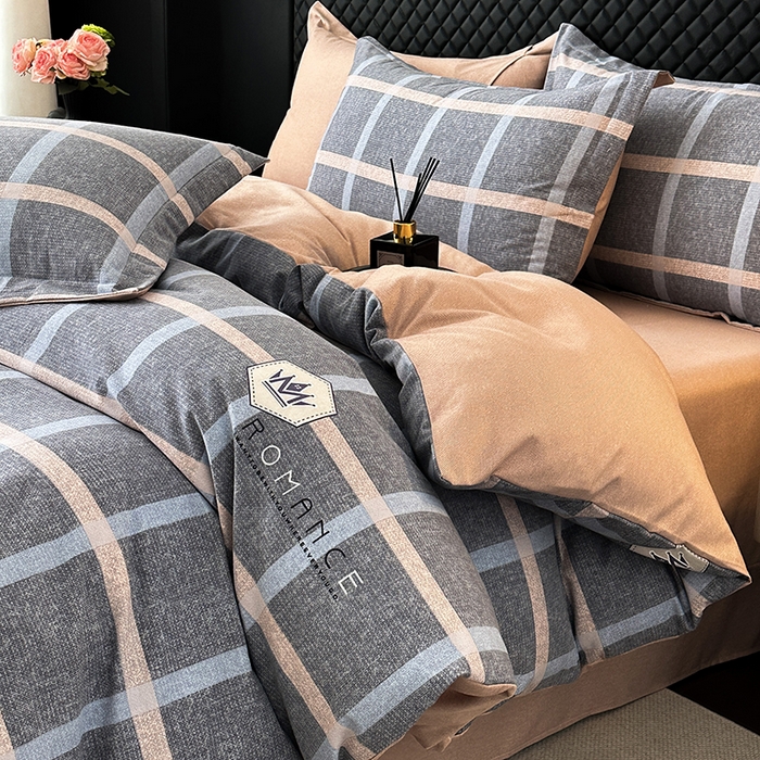 91家纺网 家纺一手货源 找家纺 （总）棉生活家纺 2025新款铂金磨毛单被套 被套单件-第二批