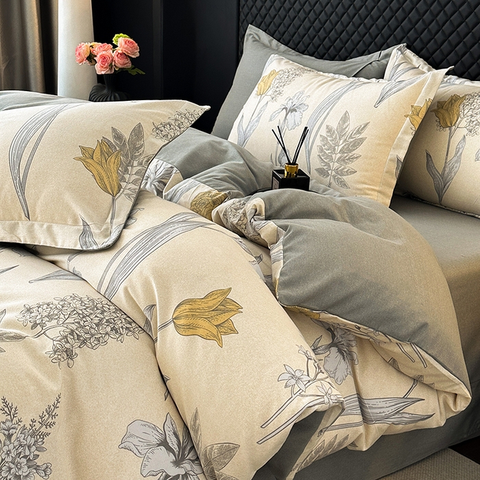 91家纺网 家纺一手货源 找家纺 （总）棉生活家纺 2025新款铂金磨毛单被套 被套单件-第二批