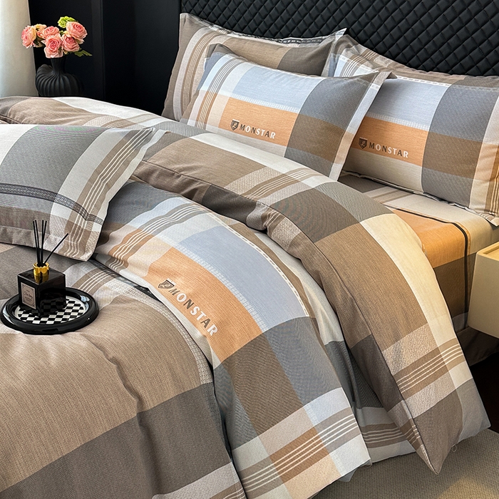 棉生活家纺 2025新款铂金磨毛单被套 被套单件-第二批 流年印象