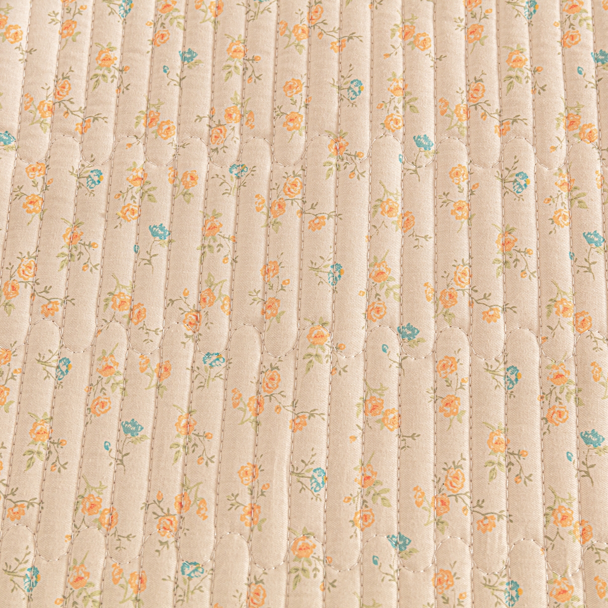 91家纺网 家纺一手货源 找家纺 恒尚居 2025新款A版全棉B版牛奶绒夹棉床褥垫A类四季可用学生床垫-秋冬款三件套系列三 悦色【A纯棉-B牛奶绒】