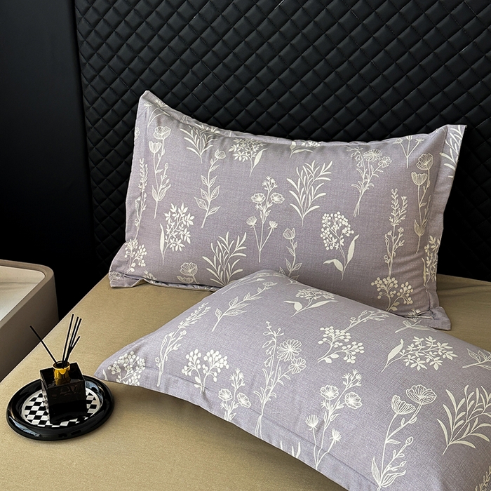 91家纺网 家纺一手货源 找家纺 （总）棉生活家纺 2025新款铂金磨毛单枕套 枕套单件-第二批