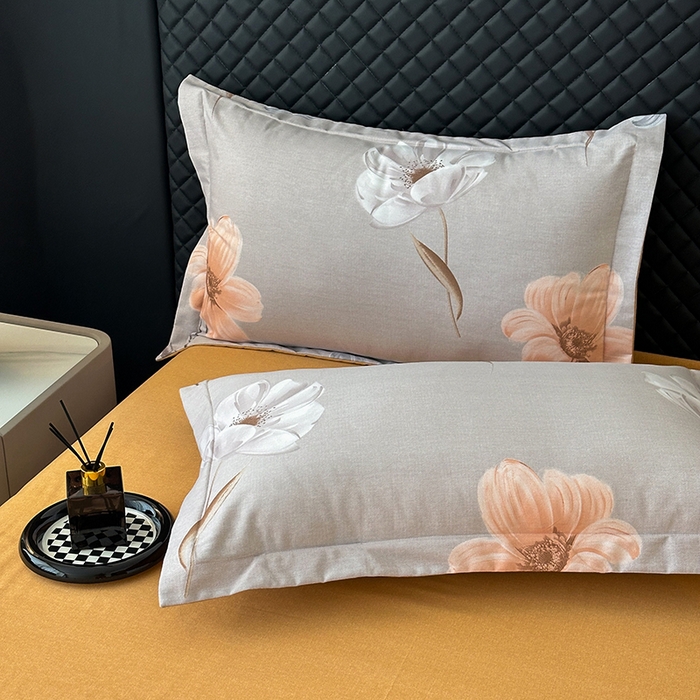 91家纺网 家纺一手货源 找家纺 （总）棉生活家纺 2025新款铂金磨毛单枕套 枕套单件-第二批