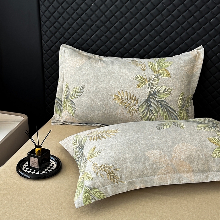 91家纺网 家纺一手货源 找家纺 （总）棉生活家纺 2025新款铂金磨毛单枕套 枕套单件-第二批