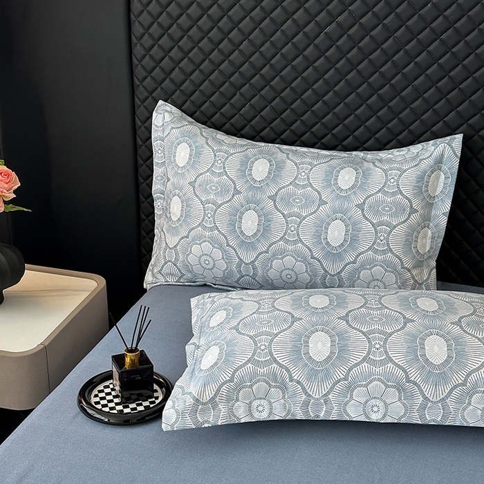 棉生活家纺 2025新款铂金磨毛单枕套 枕套单件-第二批 萝莉-兰