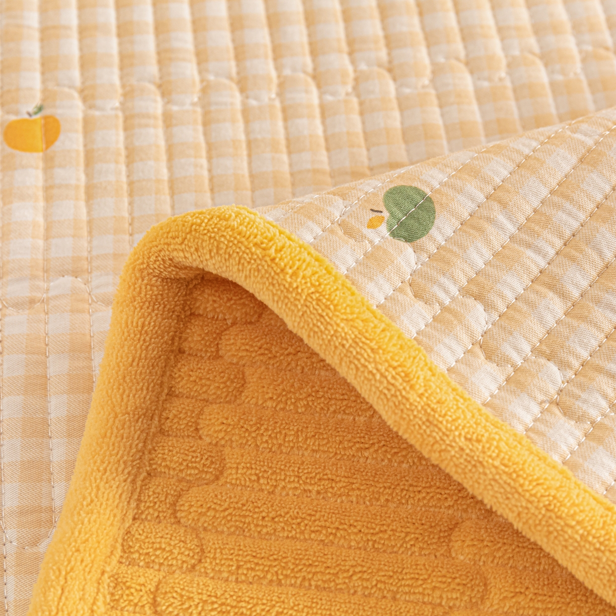 91家纺网 家纺一手货源 找家纺 恒尚居 2025新款A版全棉B版牛奶绒夹棉床褥垫A类四季可用学生床垫-秋冬款三件套系列一 雨果【A纯棉-B牛奶绒】