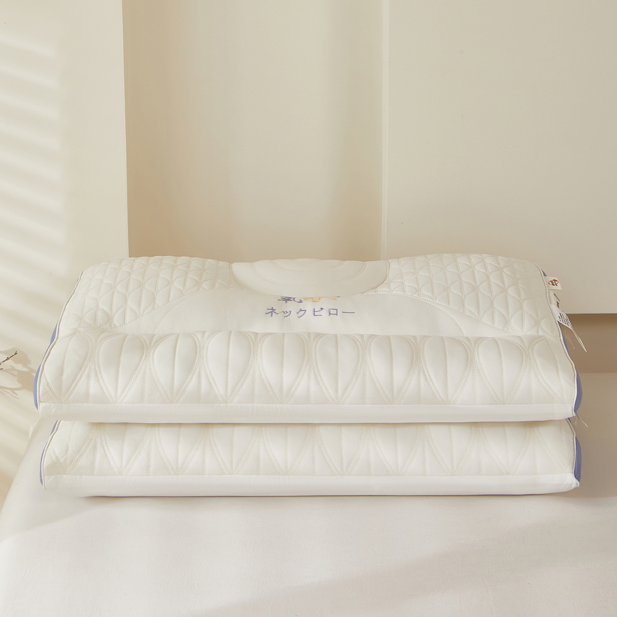 91家纺网 家纺一手货源 找家纺 （总）鼎晟纺 2025新款氧SPA护颈枕学生枕头成人枕芯