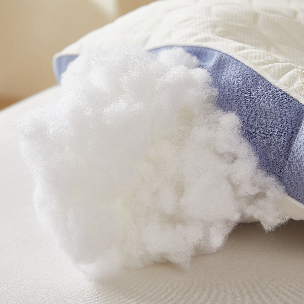 91家纺网 家纺一手货源 找家纺 （总）鼎晟纺 2025新款氧SPA护颈枕学生枕头成人枕芯