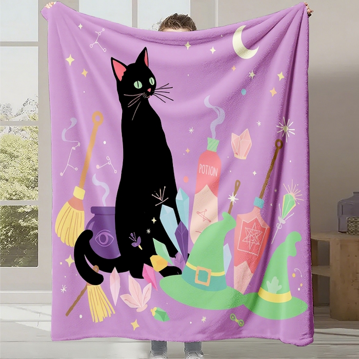 91家纺网 家纺一手货源 找家纺 （总1）轩贝雅 2025新款跨境Pod工厂数码印花法兰绒毛毯-第一批