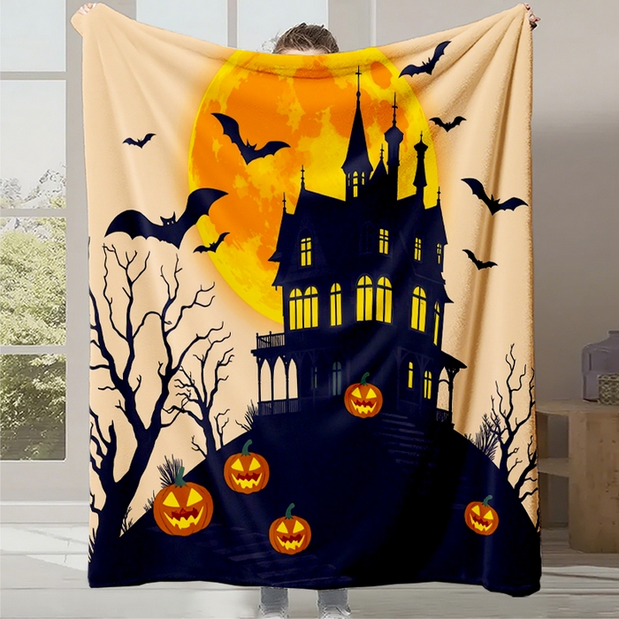 91家纺网 家纺一手货源 找家纺 （总1）轩贝雅 2025新款跨境Pod工厂数码印花法兰绒毛毯-第一批