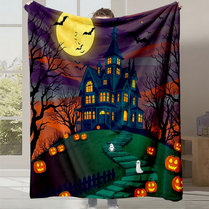 91家纺网 家纺一手货源 找家纺 （总1）轩贝雅 2025新款跨境Pod工厂数码印花法兰绒毛毯-第一批