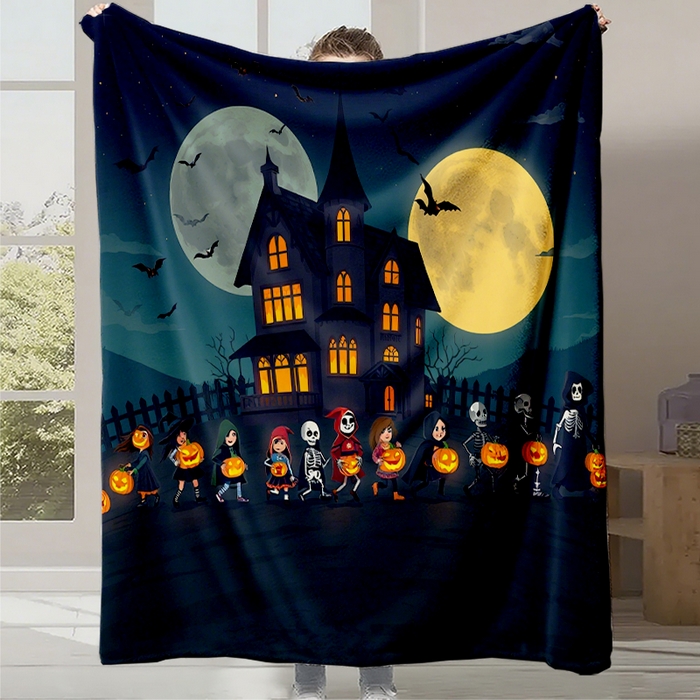 91家纺网 家纺一手货源 找家纺 （总1）轩贝雅 2025新款跨境Pod工厂数码印花法兰绒毛毯-第一批