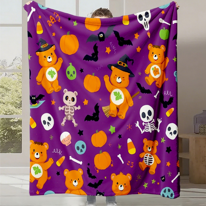 91家纺网 家纺一手货源 找家纺 （总1）轩贝雅 2025新款跨境Pod工厂数码印花法兰绒毛毯-第一批