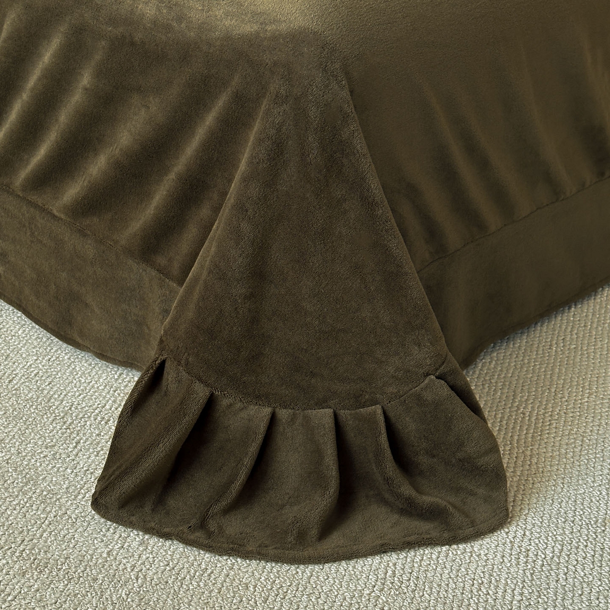 91家纺网 家纺一手货源 找家纺 金阳光家纺 2025新款A类高克重兔毛绒保暖印花牛奶绒四件套 美拉德系列 美拉德-奥黛丽