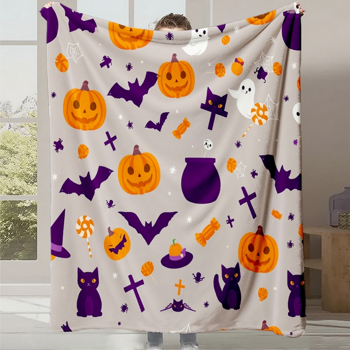 91家纺网 家纺一手货源 找家纺 （总2）轩贝雅 2025新款跨境Pod工厂数码印花法兰绒毛毯-第一批