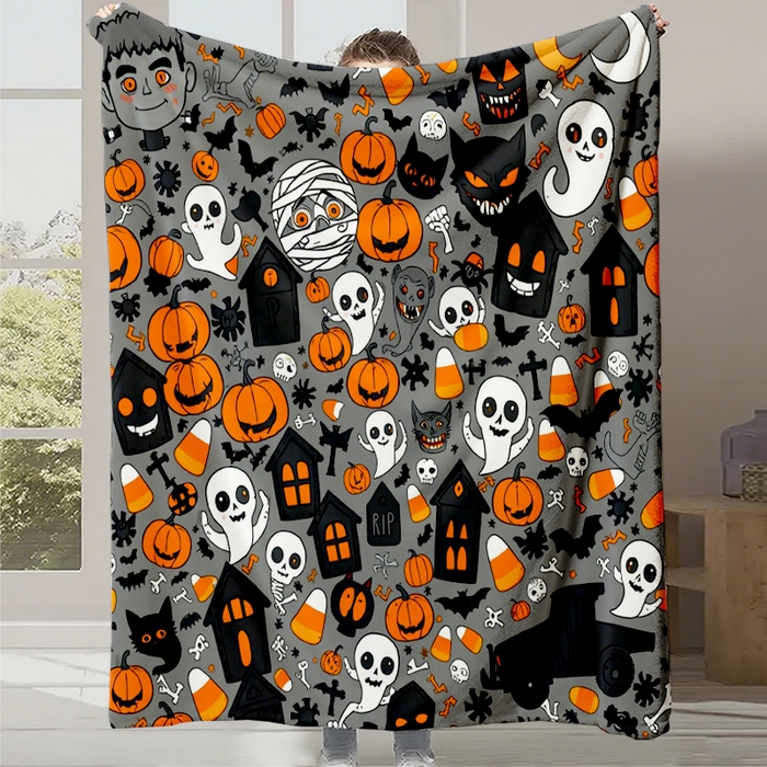 91家纺网 家纺一手货源 找家纺 （总2）轩贝雅 2025新款跨境Pod工厂数码印花法兰绒毛毯-第一批