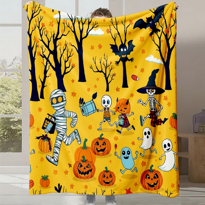 91家纺网 家纺一手货源 找家纺 （总2）轩贝雅 2025新款跨境Pod工厂数码印花法兰绒毛毯-第一批