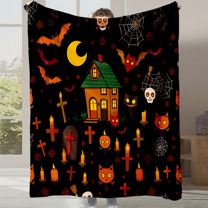 91家纺网 家纺一手货源 找家纺 （总2）轩贝雅 2025新款跨境Pod工厂数码印花法兰绒毛毯-第一批