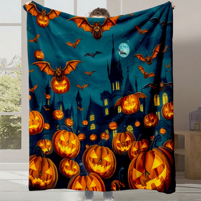 91家纺网 家纺一手货源 找家纺 （总2）轩贝雅 2025新款跨境Pod工厂数码印花法兰绒毛毯-第一批